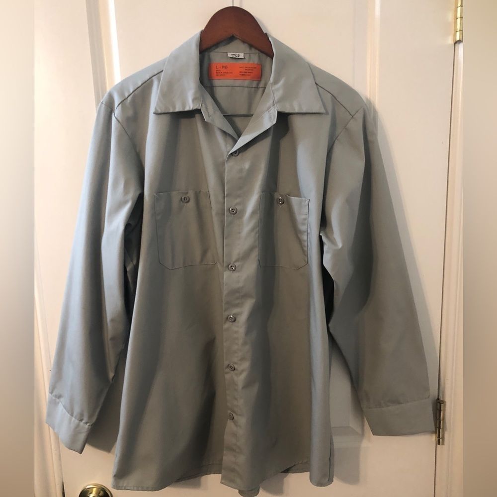 Lrg Nwot Mens Button Down Long Sleeve Collard Dress Shirt Size L, Xl Very Rare